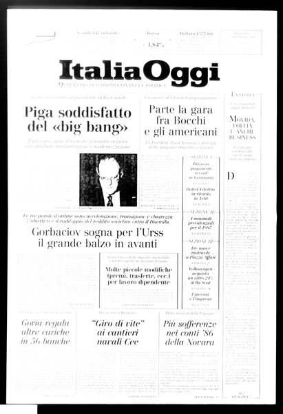 Italia oggi : quotidiano di economia finanza e politica